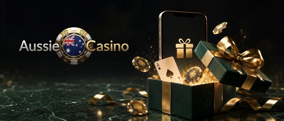 Aussie Casino Online bonus gift and casino chips